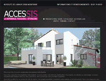 Tablet Screenshot of accessis.eu